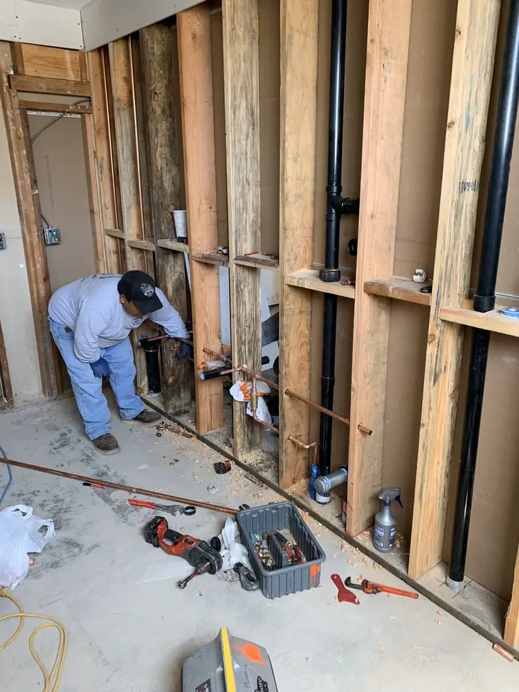 Commercial rough-in plumbing for Commercial Plumbing in East Fultonham